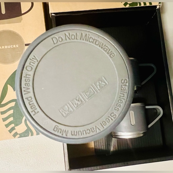 Stainless steel Thermos Tumbler set with cups - Starbucks - Picture 7 of 8